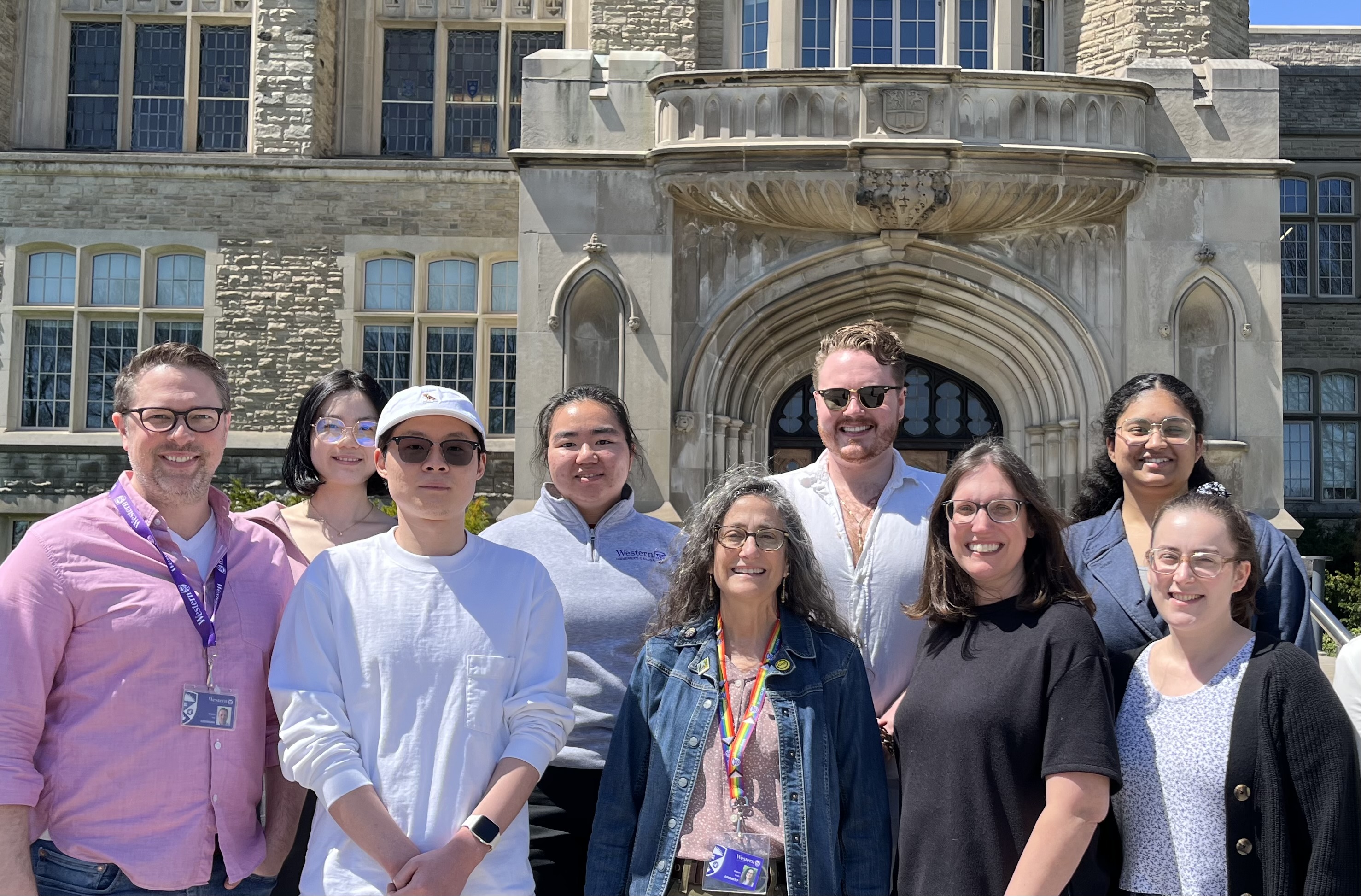 Group photo of Klein Lab